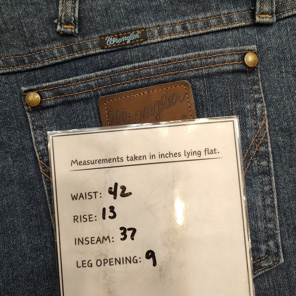 Wrangler Regular Fit Cowboy‎ Cut Premium Performance 47MAVVS Sz 40x36 Logo - Picture 6 of 6